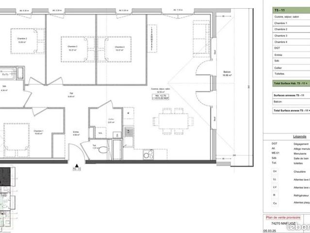 Appartement vente à Saint-Julien-en-Genevois, Marlioz