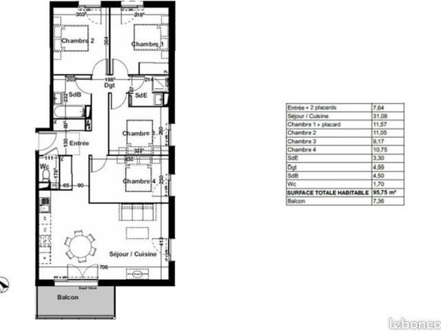 Appartement vente à Bordeaux, Saint-loubès