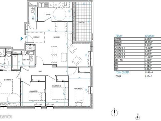 Appartement vente à Nantes