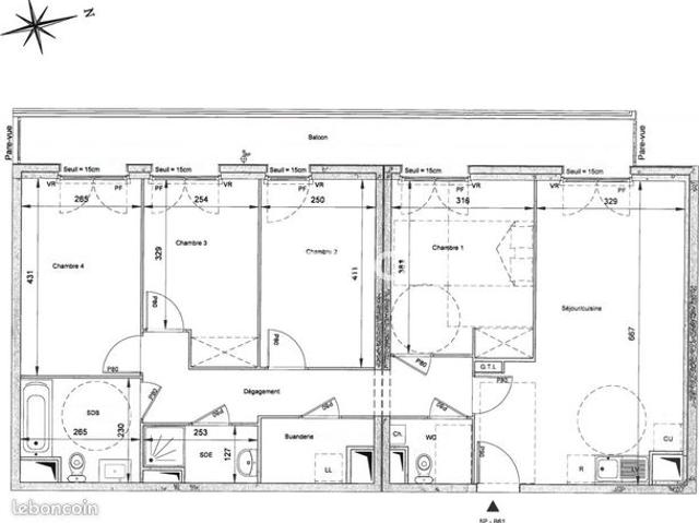Appartement vente à Nanterre, Asnières-sur-seine