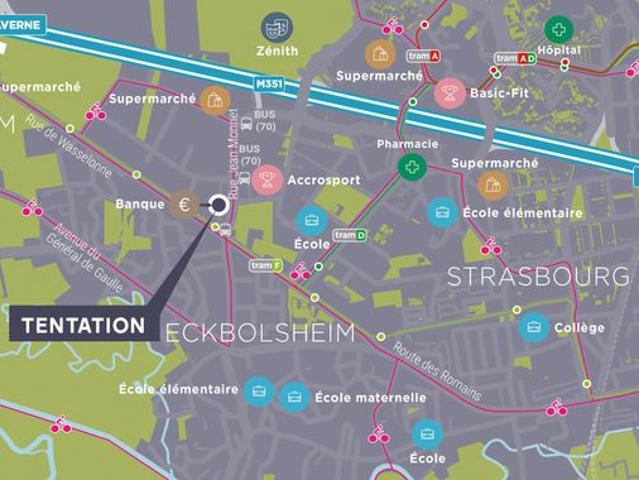 Appartement vente à Strasbourg, Eckbolsheim
