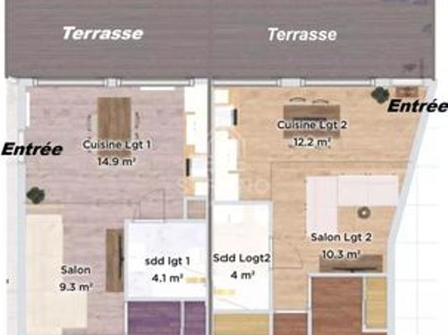 Appartement vente à Dreux, Montreuil