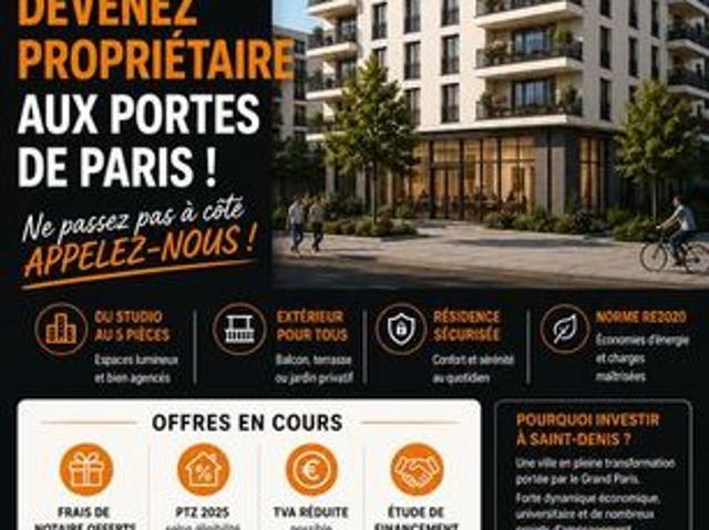 Appartement vente à Saint-Denis, Saint-denis
