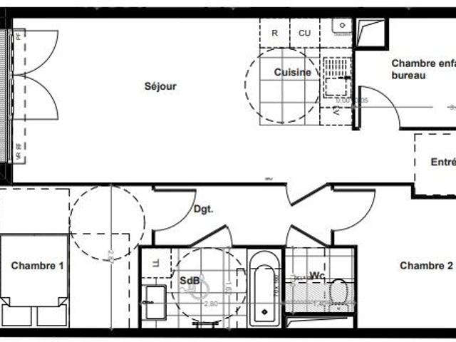 Appartement vente à Bobigny, Vaux-montreuil