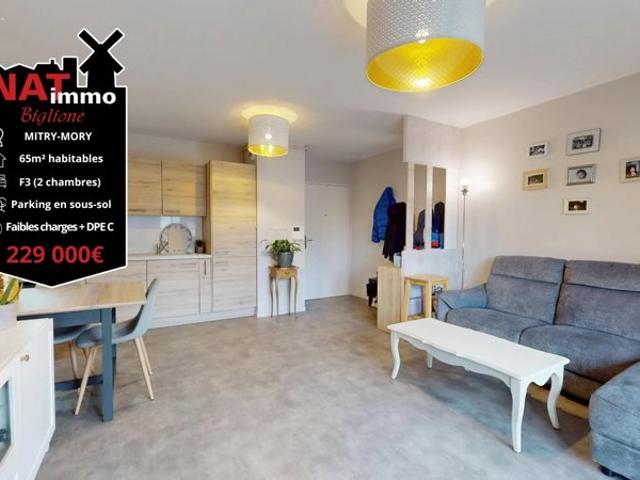 Appartement vente à Meaux, Mitry-mory