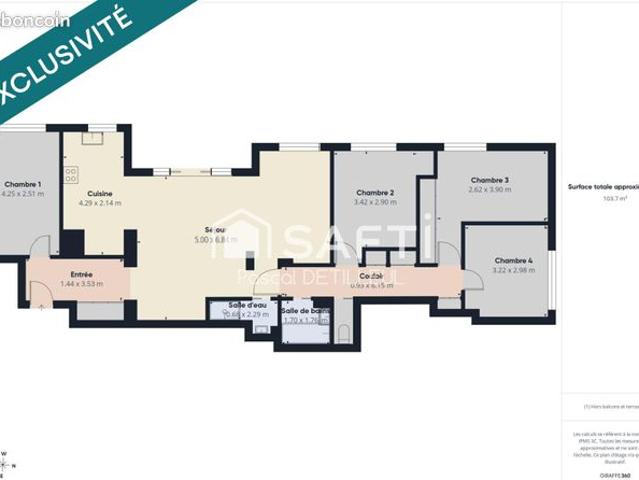 Appartement vente à Nanterre, Saint-cloud