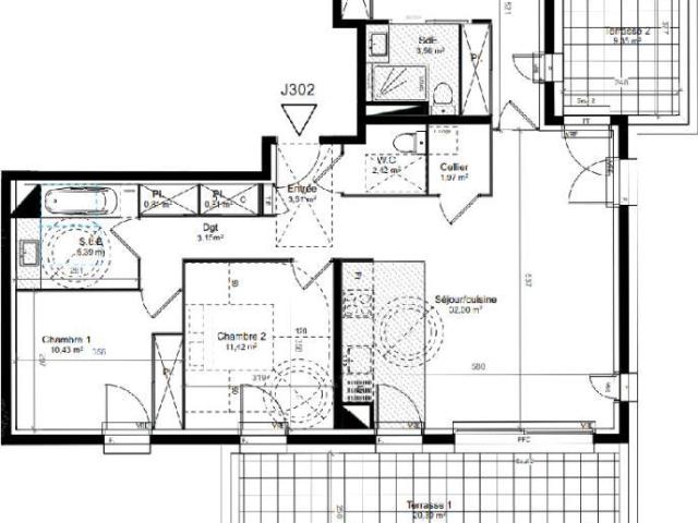 Appartement vente à Montpellier, Le Crès