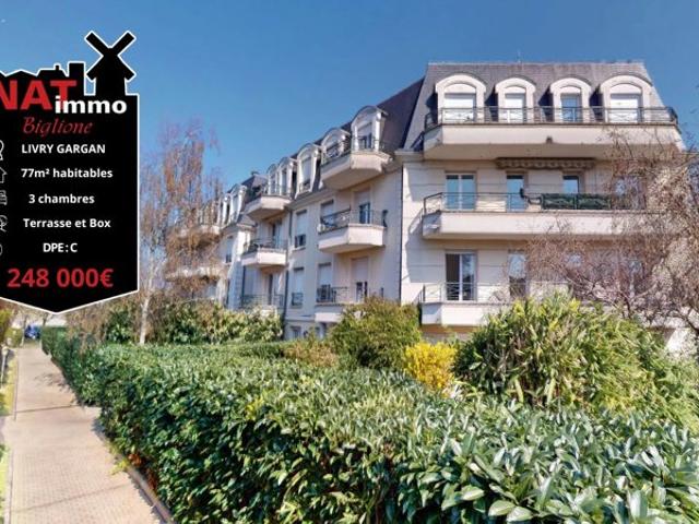 Appartement vente à Le Raincy, Sevran