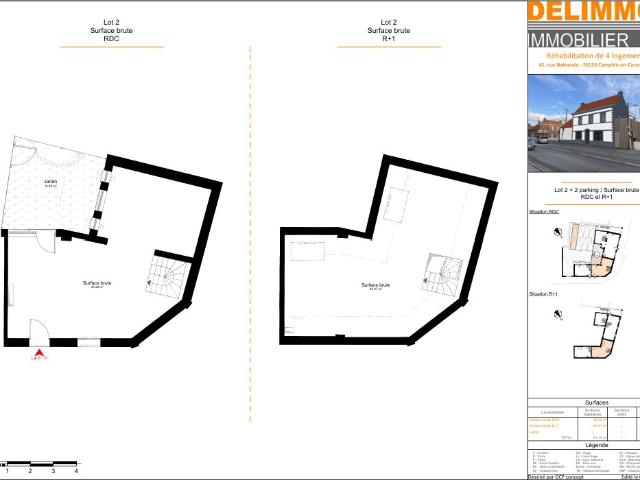 Appartement vente à Lille, Camphin-en-carembault