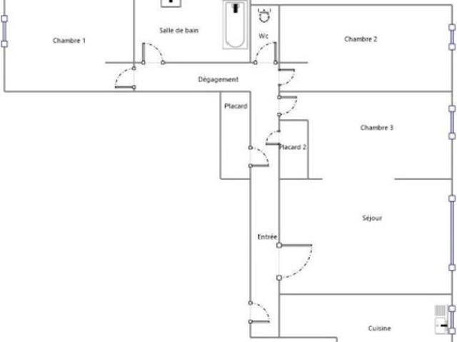 Appartement vente à Nanterre, Courbevoie