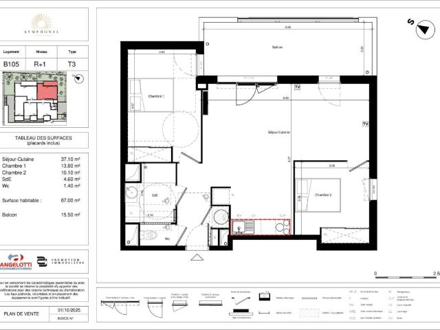 Appartement vente à Vias, Hérault