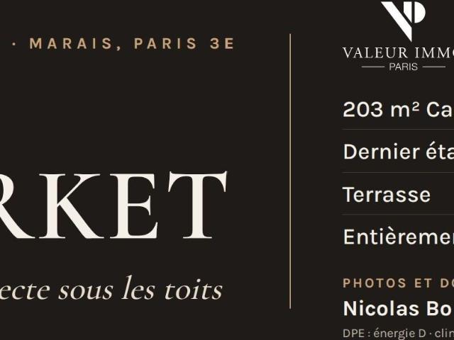 Appartement vente à Paris 4e Arrondissement, Paris