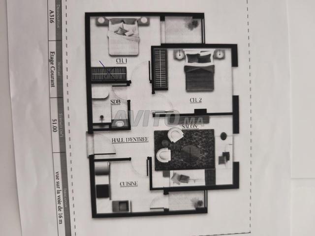 Appartement vente à Tangero, Tanger-Tétouan