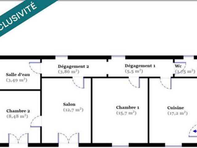 Appartement vente à Cœur de Ville, Cusset