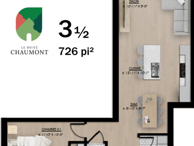 Apartment for rent in Saint-jérôme