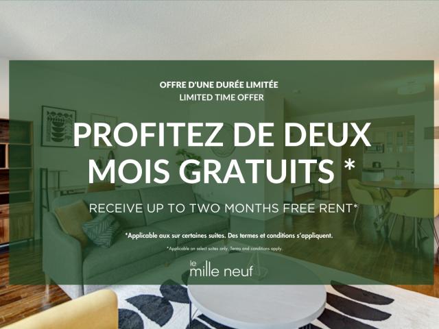 Apartment for rent in St. Leonard's, Quebec