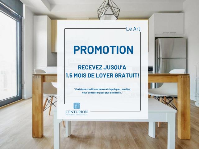 Apartment for rent in St. Leonard's, Quebec