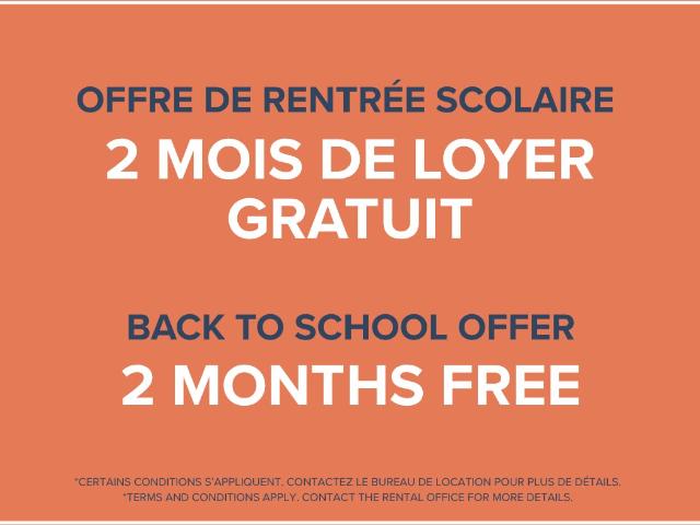 Apartment for rent in St. Leonard's, Quebec