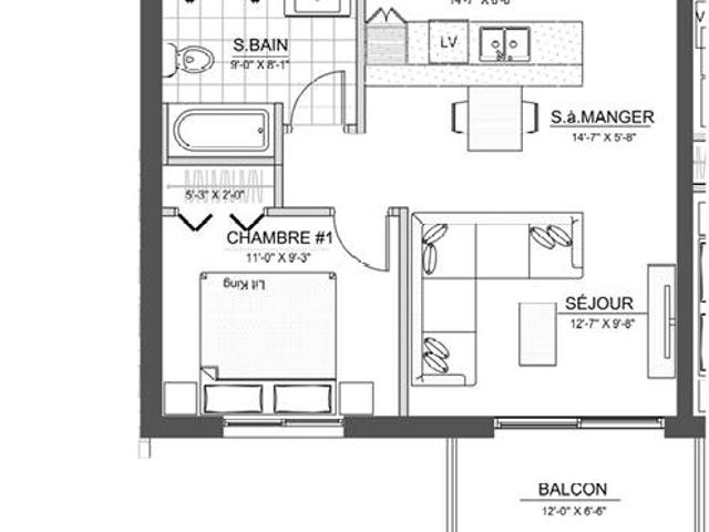 Apartment for rent in Le Val-saint-françois, Quebec
