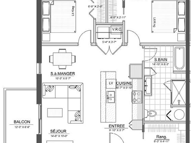 Apartment for rent in Le Val-saint-françois, Quebec