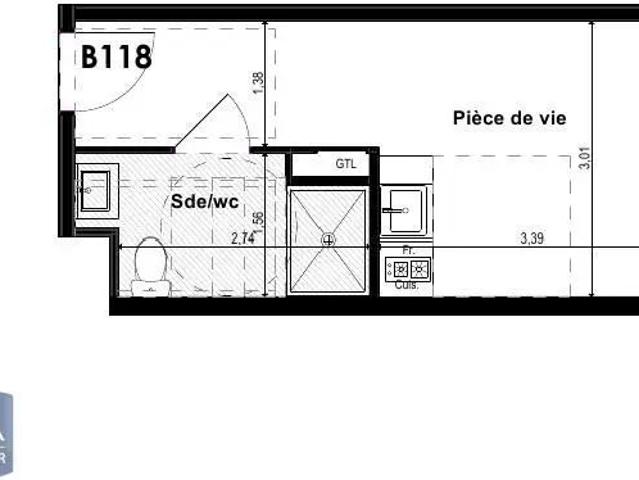 Studio location à Metz