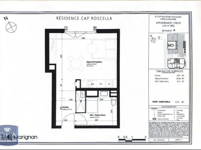 Studio location à La Rochelle
