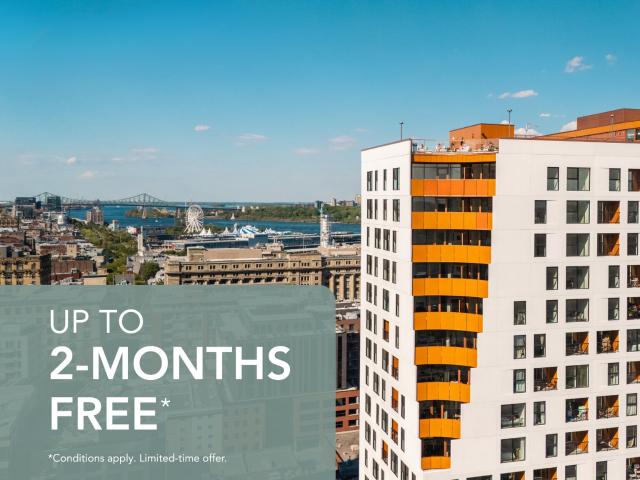 Apartment for rent in St. Leonard's, Quebec