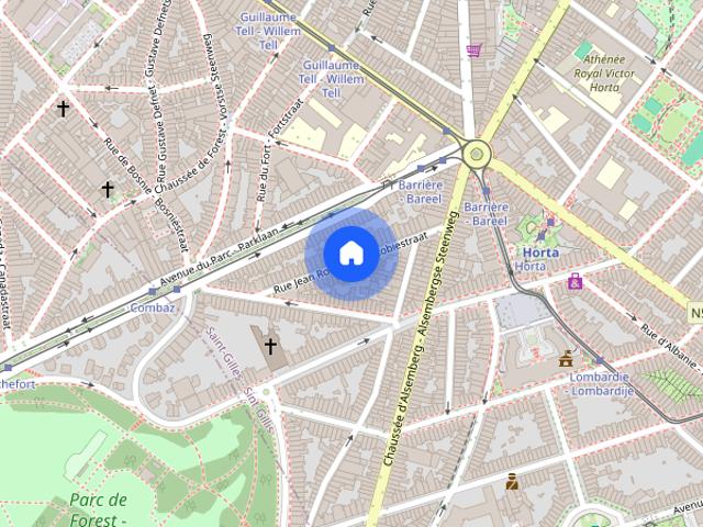 Appartement location à Saint-Gilles - Sint-Gillis, Brussel-Hoofdstad - Bruxelles-Capitale