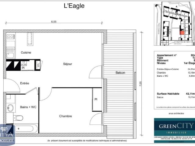 Appartement location à Toulouse