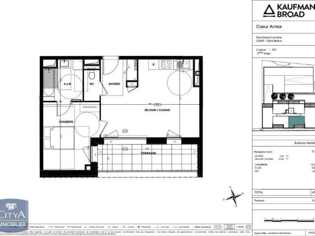 Appartement location à Saint-Brieuc, Bretagne