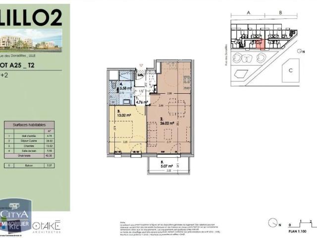 Appartement location à Lille