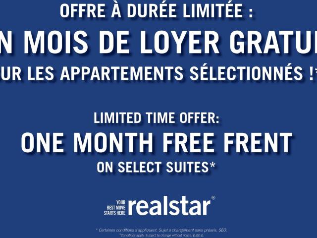 Apartment for rent in Pointe-claire, Quebec