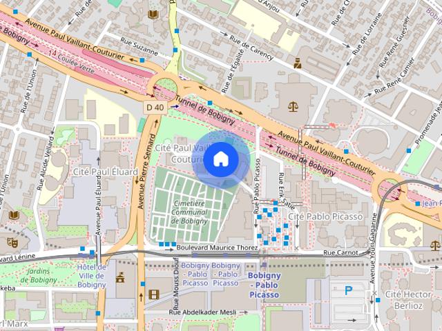 Studio location à Bobigny