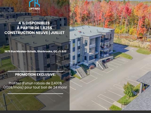 Apartment for rent in Sherbrooke, Quebec