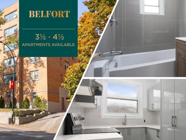 Apartment for rent in St. Leonard's, Quebec