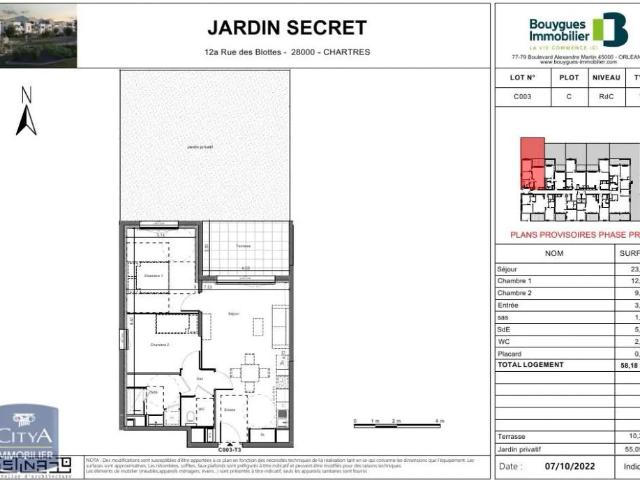 Appartement location à Chartres