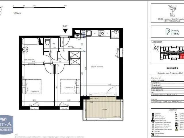 Appartement location à Toulouse, Colomiers