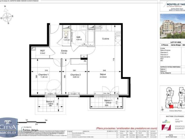 Appartement location à Antony, Le Plessis-robinson