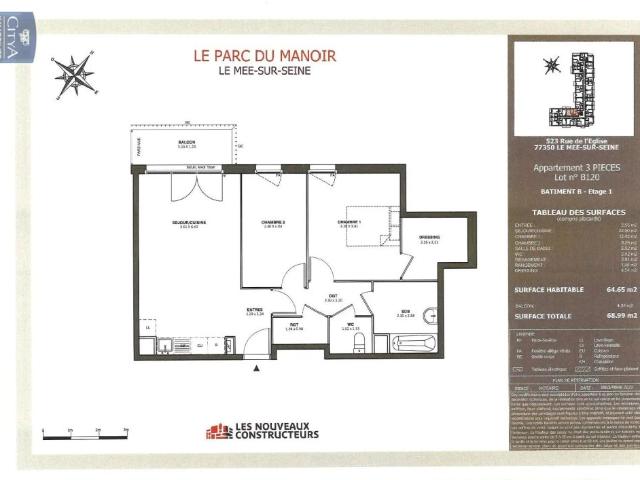 Appartement location à Melun, Le Mée-sur-seine