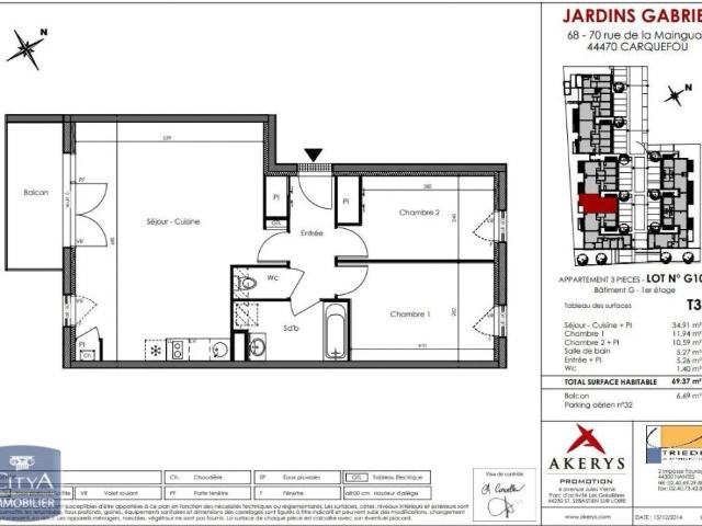 Appartement location à Nantes