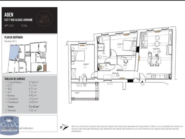Appartement location à Agen