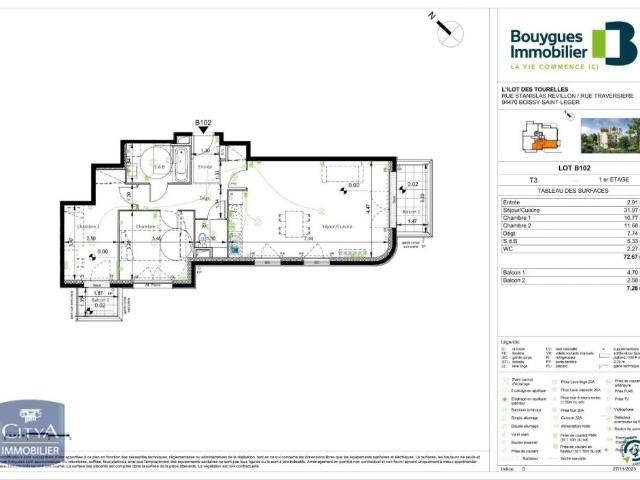 Appartement location à Créteil, Boissy-saint-léger