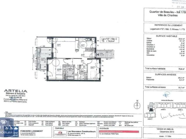 Appartement location à Chartres