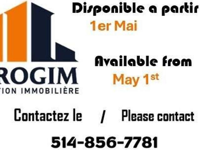 Apartment for rent in St. Leonard's, Quebec