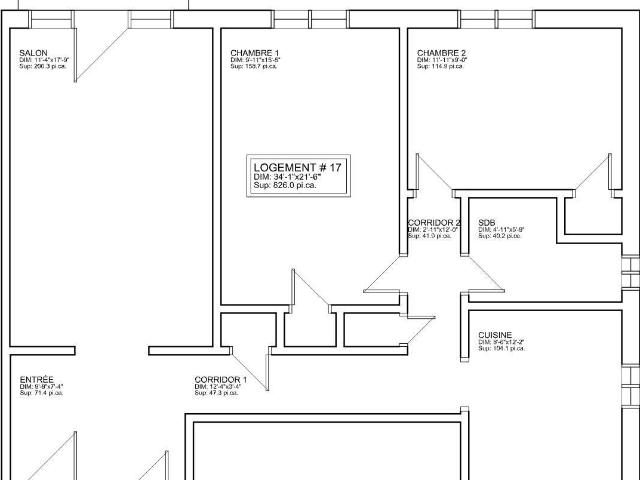 Apartment for rent in St. Leonard's, Quebec