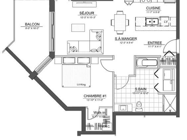 Apartment for rent in Sherbrooke, Quebec