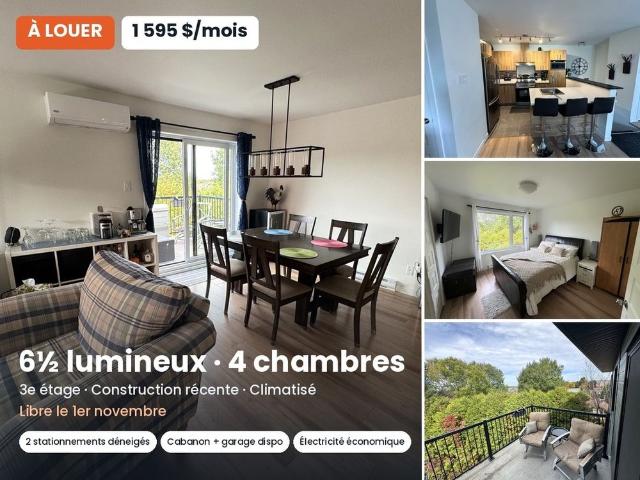 Apartment for rent in Saint-Agapit, Chaudière-Appalaches