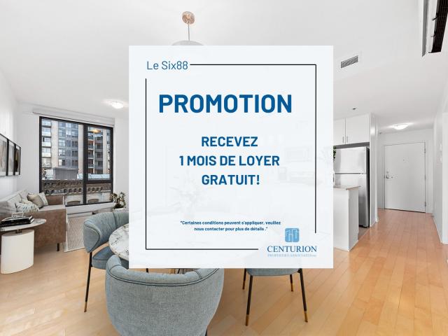 Apartment for rent in St. Leonard's, Quebec