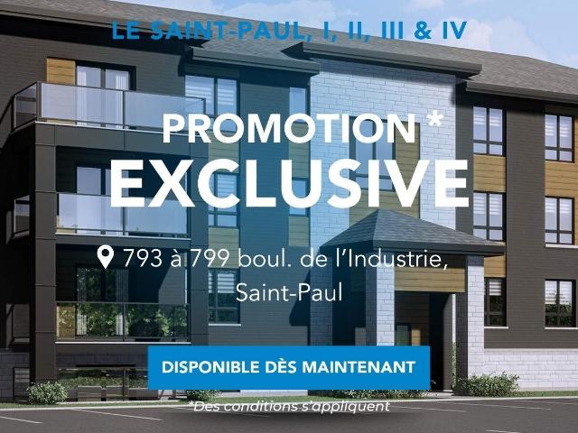 Apartment for rent in Saint-paul, Quebec