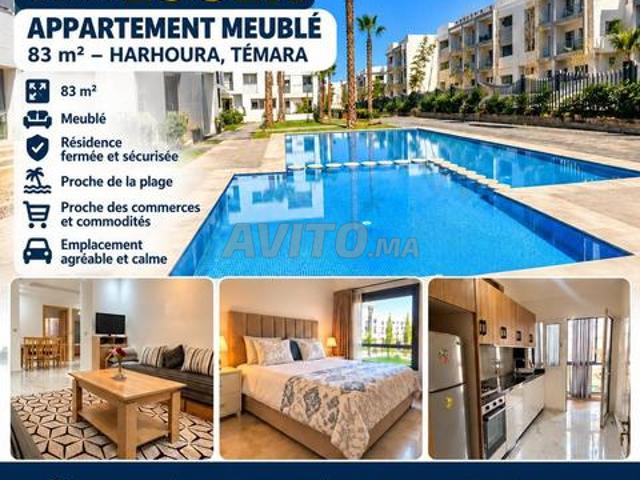Appartement location à Témara تمارة, Préfecture de Skhirate-Témara عمالة الصخيرات-تمارة